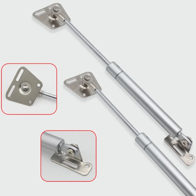 10kg Cabinet Hinges Furniture Gas Spring Kitchen Cupboard Door Lift Support Lid Stays Soft Close Open Cabient Hardware