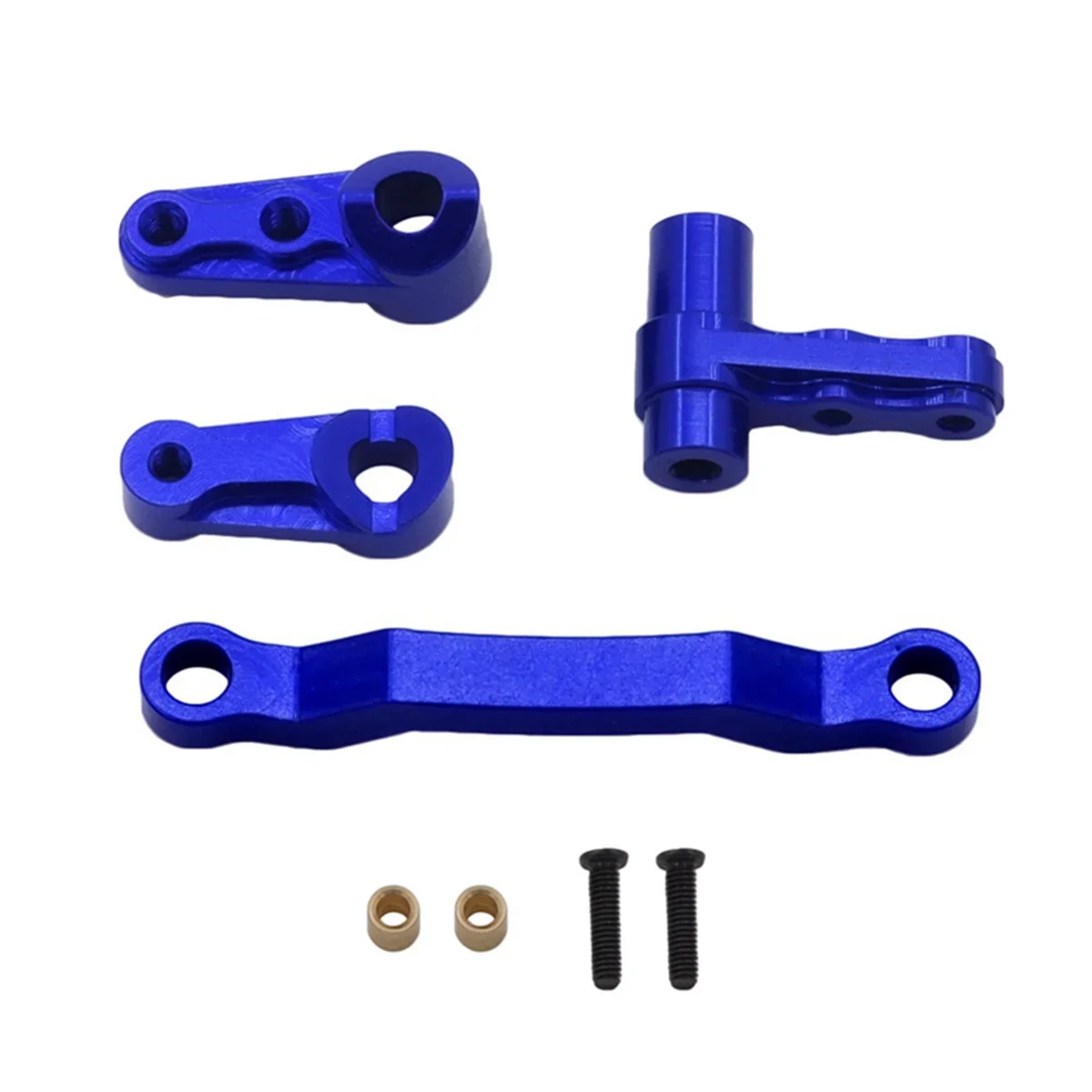 B-M For 1/16 SMAX 1621 1625 Front and Rear Steering Cups, Swing Arms, Steering Groups, C Seats and Other Upgrade Parts,Blue