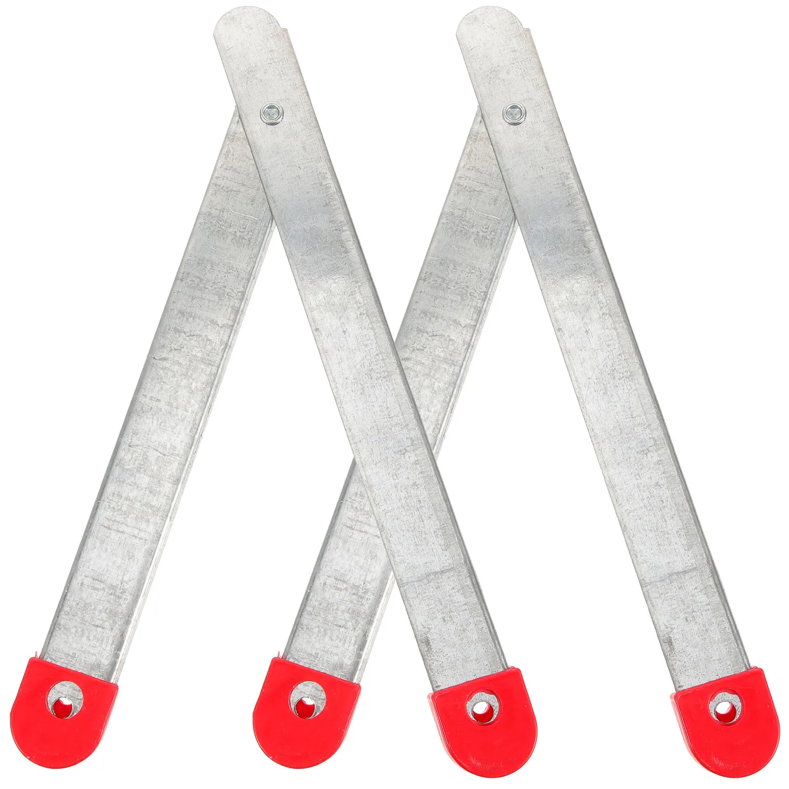 2 قطعة قضيب ربط قابل للطي 47 سنتيمتر الألومنيوم المجلفن ل 2.5 متر-3 متر خطوة مفرشة بين قوسين الثقيلة المفصلي استبدال عدة العلية سلم #2