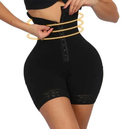 Imagen 2 del producto Fajas Colombianas levantadoras de glúteos, ropa moldeadora de cintura alta, bragas con Control de barriga, entrenador de cintura, moldeador de cuerpo, envoltura adelgazante, vientre plano