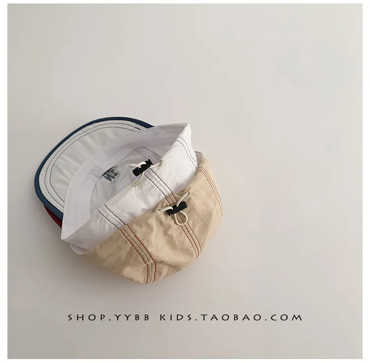 Summer Quick Dry Hat for Baby Letter Embroidery Baseball Cap Kids Boy Girl Adjustable Sunscreen Thin Sport Hats view 4