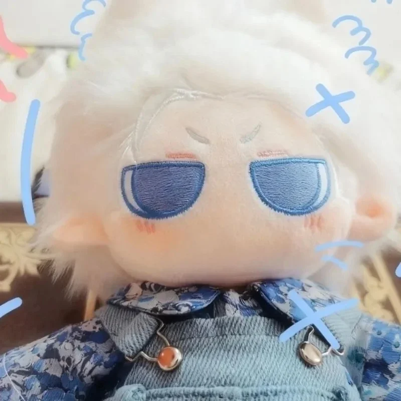 

Мягкая хлопковая кукла-демон Vergil, 20 см, в стиле аниме, кавайная, для косплея, с каркасом, в мультяшном костюме, игрушка-фигурка, подарок на Рождество и день рождения