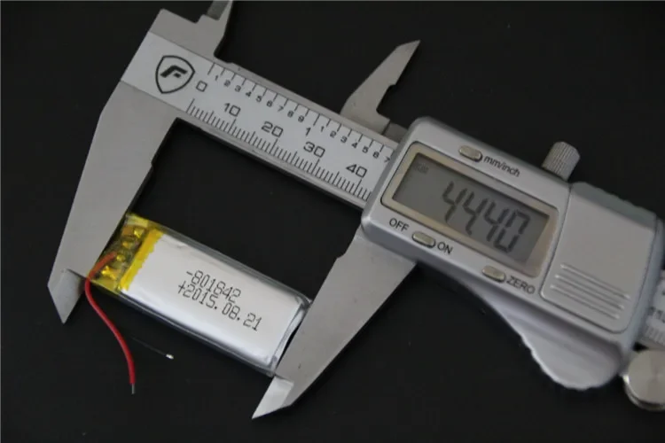 Продукт полимерная литиевая батарея 3,7 В. 802040   ручка для записи DIY встроенный зарядный сердечник 500 мА 801842   Литий-ионный аккумулятор