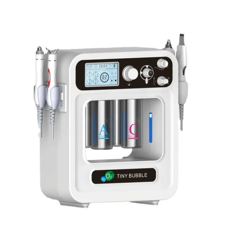 

Beauty Instrument with H2-O2 and Ultrasonic Cavitation for Non-Invasive Skin Transformation Diamond Microdermabrasion Peel