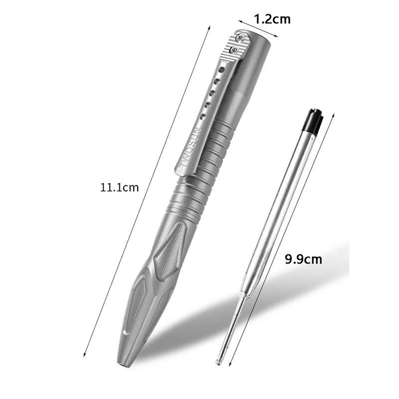 Titanium Alloy Portable Ballpoint Pen EDC Multifunctional Pen Outdoor Portable Pen Business Signature Pen