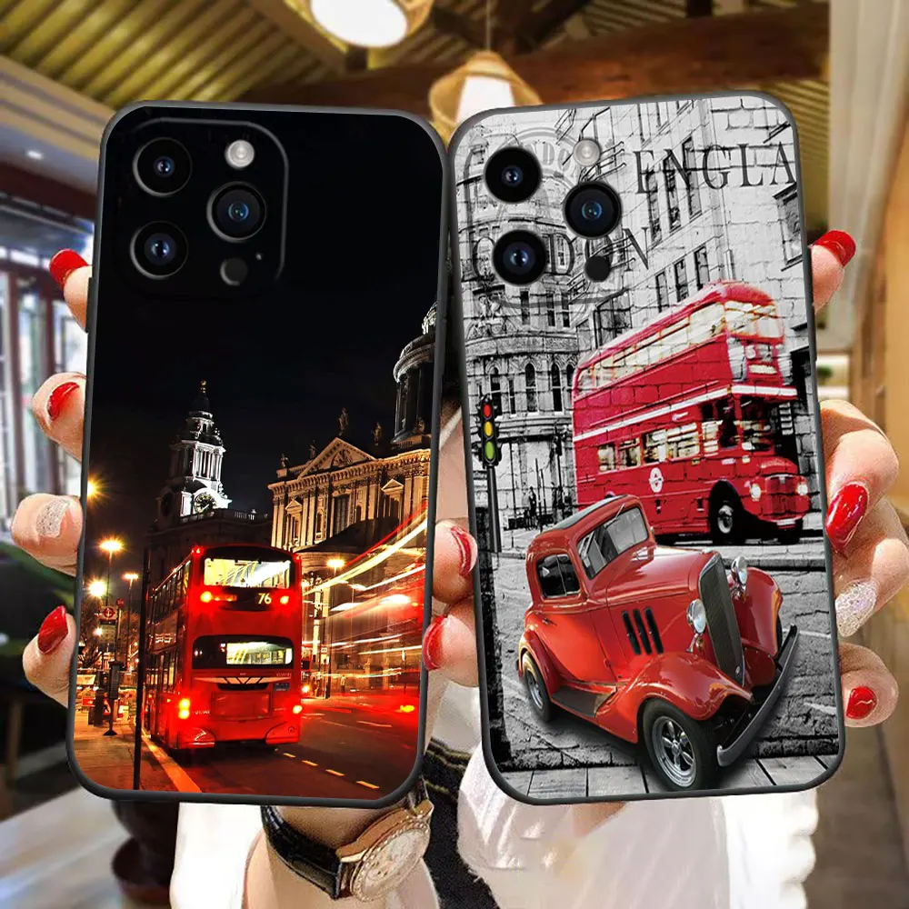 

London City Bus Phone Case For Infinix HOT 10 10I 10S 11 11S 12 12I 20 20I 20S 30 30I 50 ZERO X 20 30 40 Play TPU Case Shell