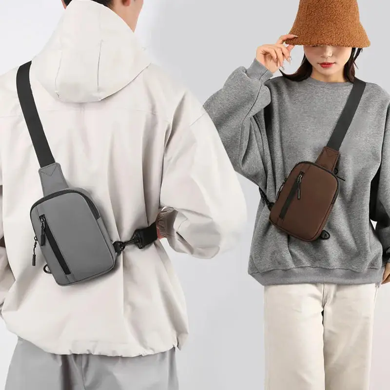 

Small Men's Chest Bag Fashion Shoulder Crossbody Bags for Man 2025 Casual Mini Sling Sports Male Handbag Travel Shoulder Phone