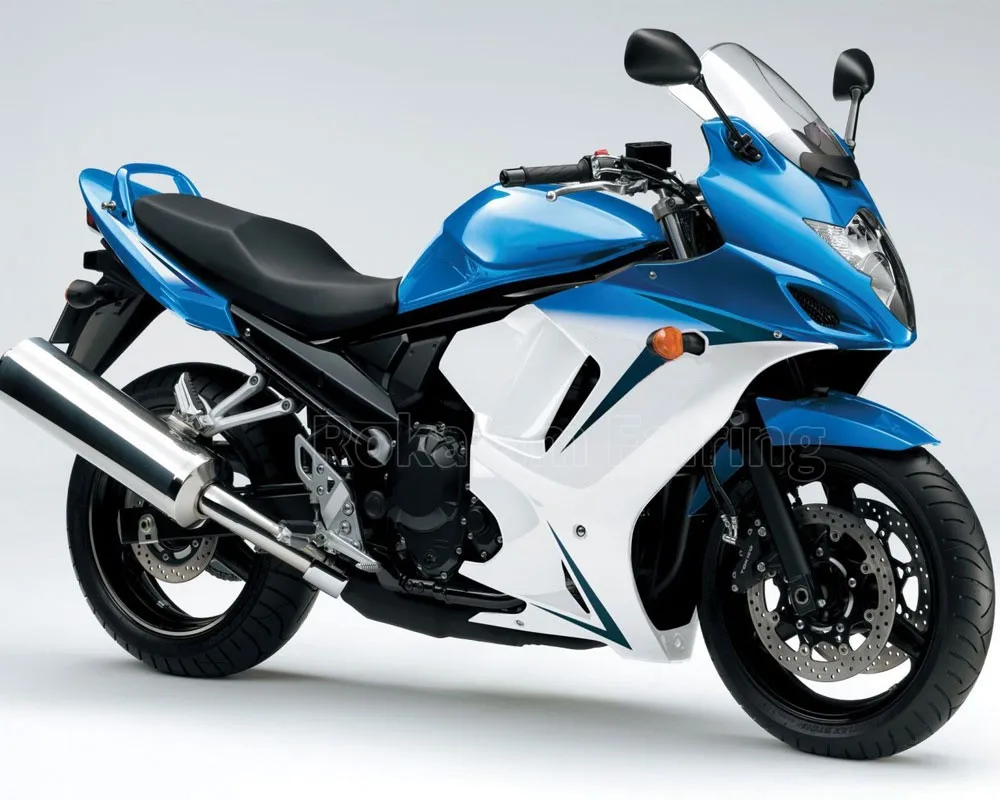 For Suzuki GSX650F GSXF 650 Blue White 08 09 10 11 12 13 GSX 650F GSXF650 2008 2009 2010 2011 2012 2013 Fairings