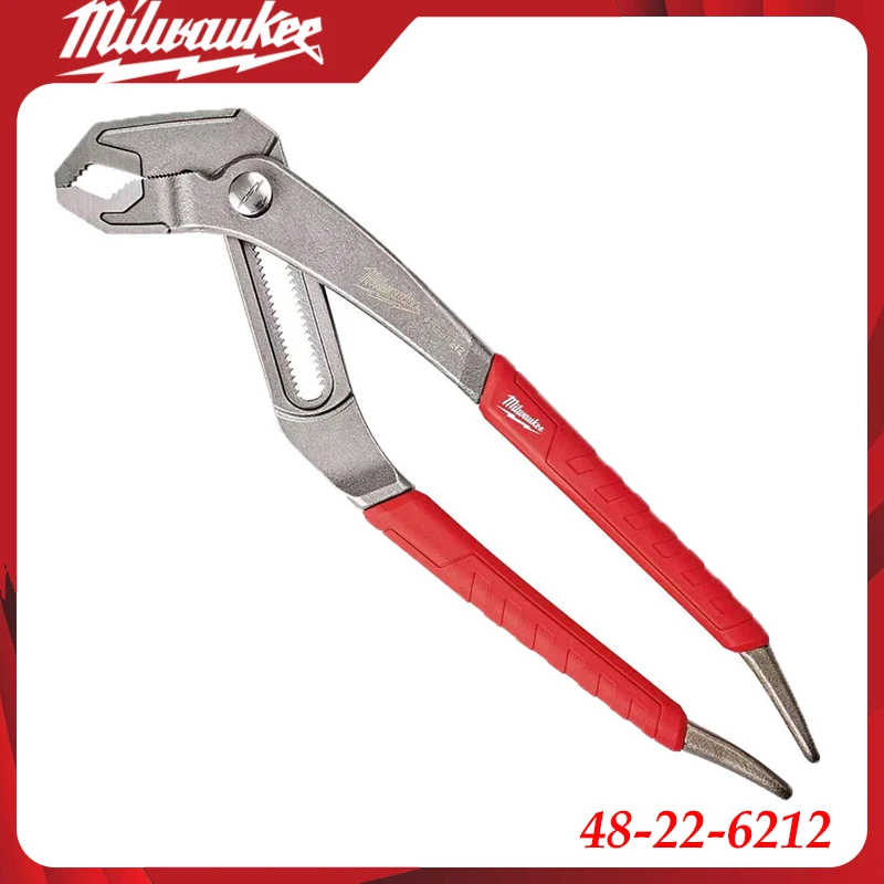 Milwaukee 48-22-6212 Long Reach Locking Pliers Heavy-Duty Grip Tool for Mechanics & Auto Repairs