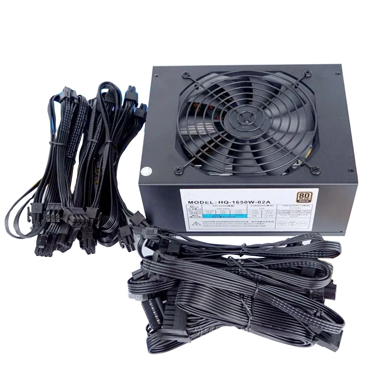 

1650W Full Module For HQ-1650W-02A Mining Power Supply,Support 6-8 Card ATX Server