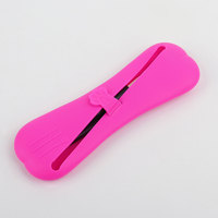 Makeup Brush Storage Bag Small Compact Travel Case Portable Silica Gel Holder Pouch Container Eyebrow Pencil Tool Bag