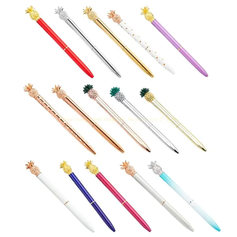 

Colorful Ballpoint Pen Twist Action Metal Business Signing Pen Office Supplies
