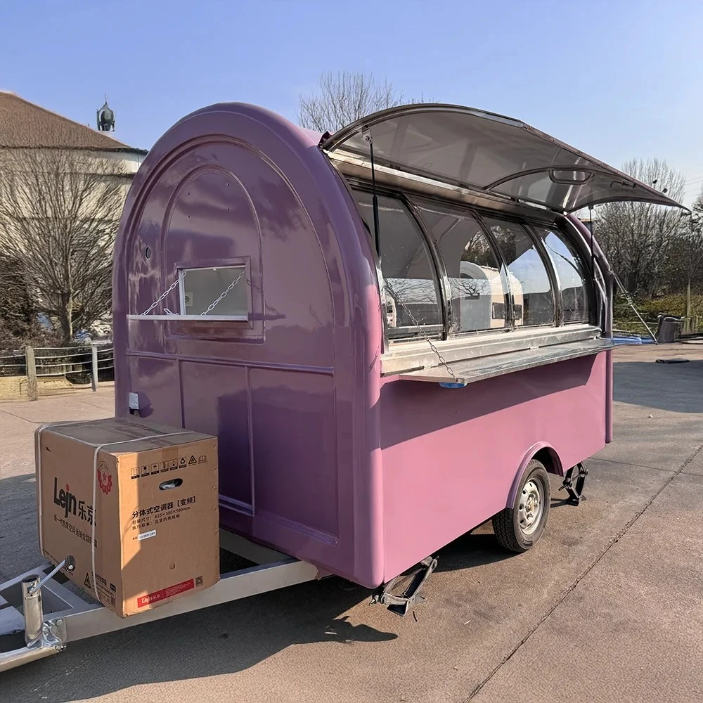 Customized Small Standard Concession Fast Food Trucks Mobile Food Trailer Truck Fully Equipped Street Food Cart