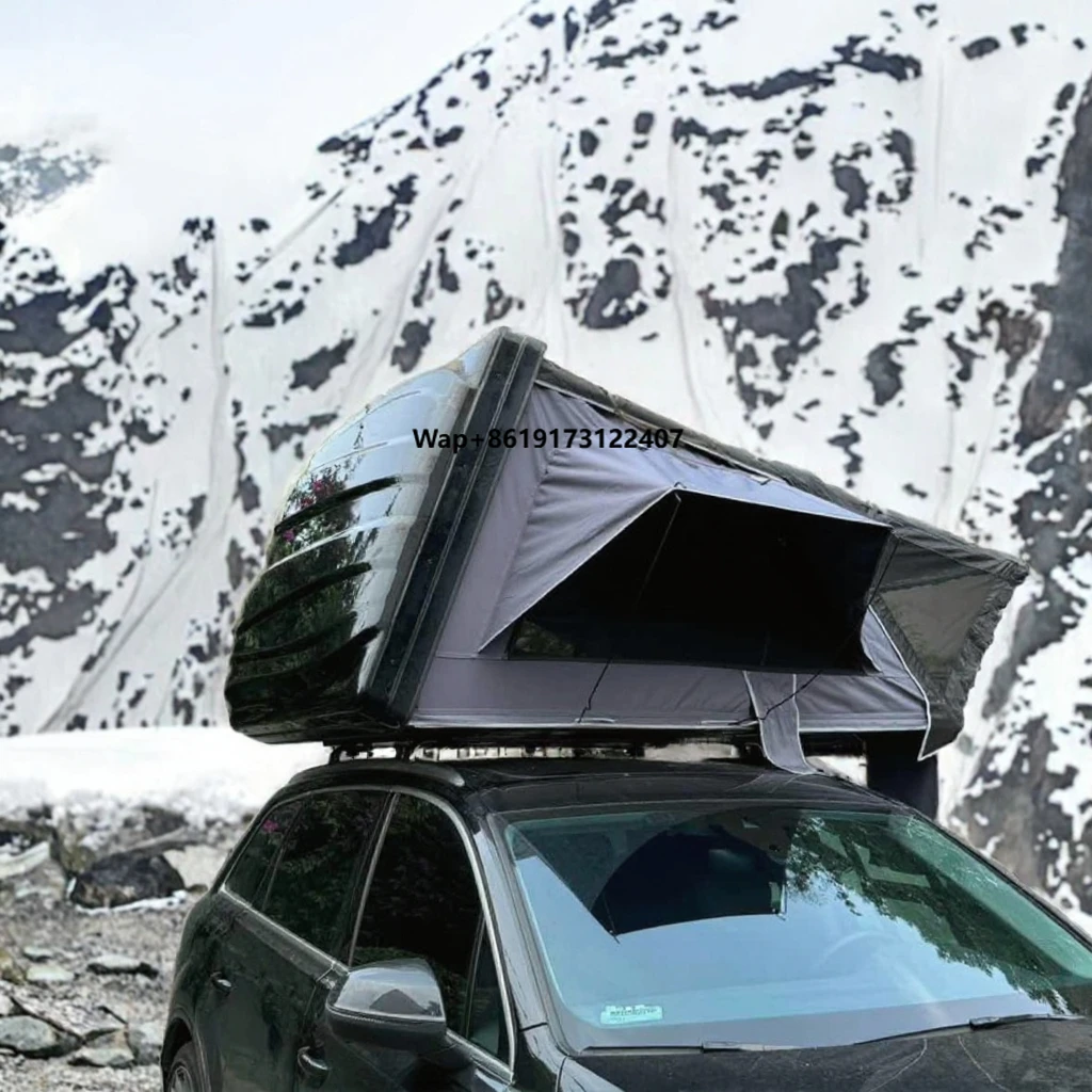 

4-Person Waterproof Roof Top Tent 4x4 In-Built LED Light Straight Bracing Type Four-season 4.5m2 Single Layer Camping SBT