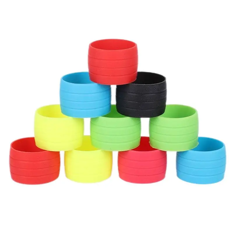 

2 шт., силиконовая противоскользящая лента для руля велосипеда, фиксированное кольцо, защитный чехол для ручки переключения передач для шоссейного велосипеда, нескользящий аксессуар для велоспорта