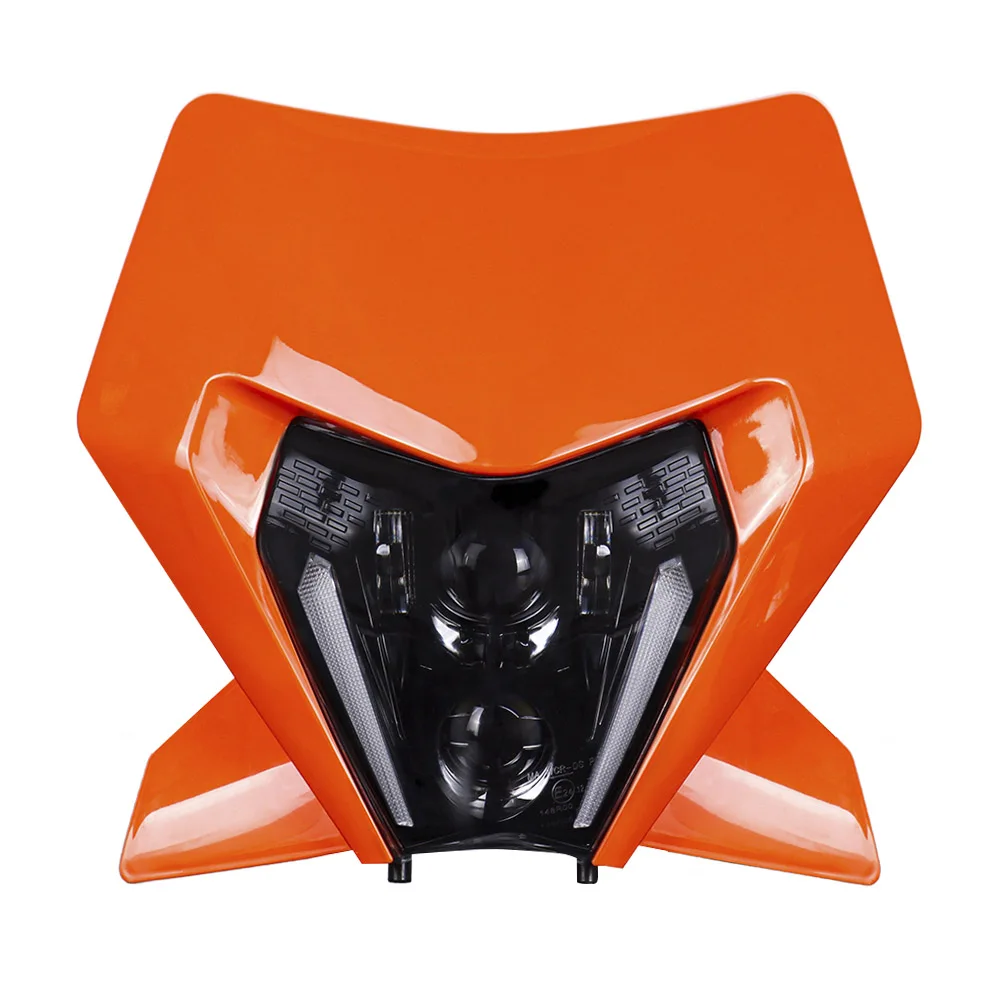 

LED Headlight For KTM 2024 2025 2026 EXC EXC-F 125 150 200 250 300 350 400 450 500 XC-W XW-F Motorcycle Headlamp Mask Fairing