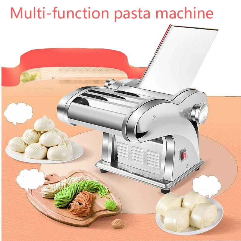 

Pasta Machine, Adjustable Thickness Settings Pasta Maker, 150 Roller Noodles Maker with Aluminum Alloy Rollers