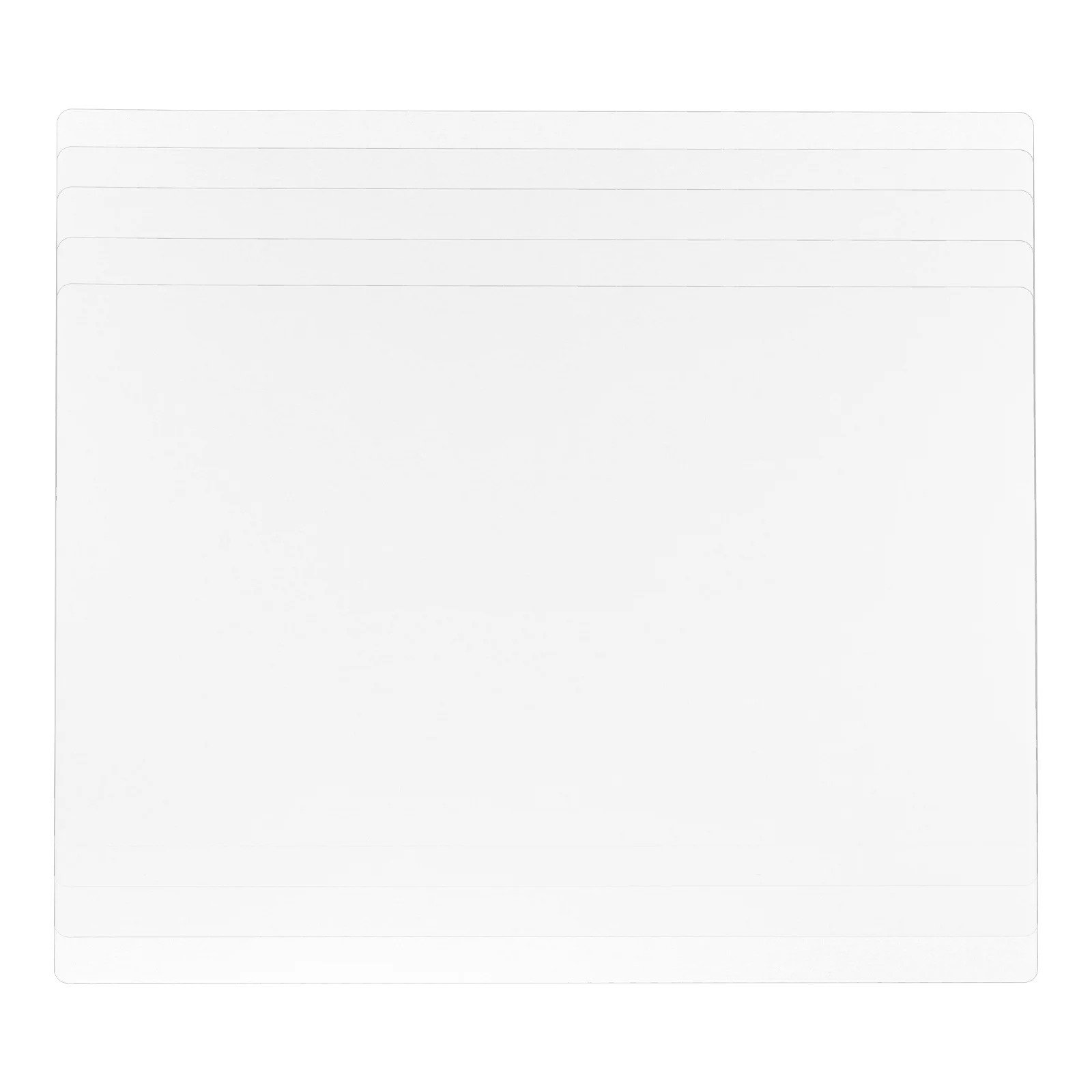 

5 Sheets Plastic Transparent Writing Board Multi-Function Desk Writing Pad Office A3 School Supplies Exam Mats