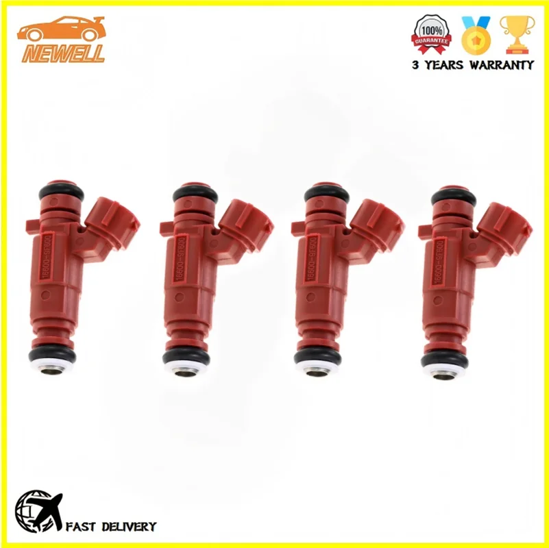 

4pcs 16600-9F600 0280155940 Fuel injector For Nissan Almera II Hatchback N16 Almera Tino V10 Nissan Primera Hatchback P11 P12