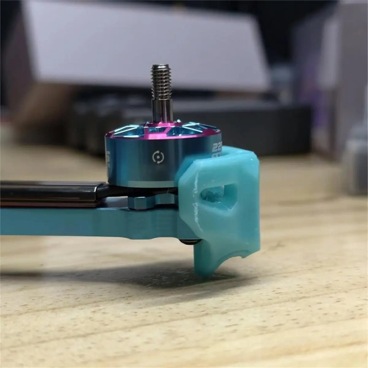 11·11COUPON 4PCS for Bando5 Motor Anti-Collision Protector Turtle Shell FPV Drone Motor Protective Cover Blue
