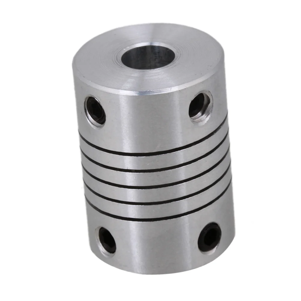 

Flexible Shaft Couplings 8x8x25mm Stainless Steel Sturdy Stepper Motor Coupler Perfect for 3D Printer Parts Flexible Couplings