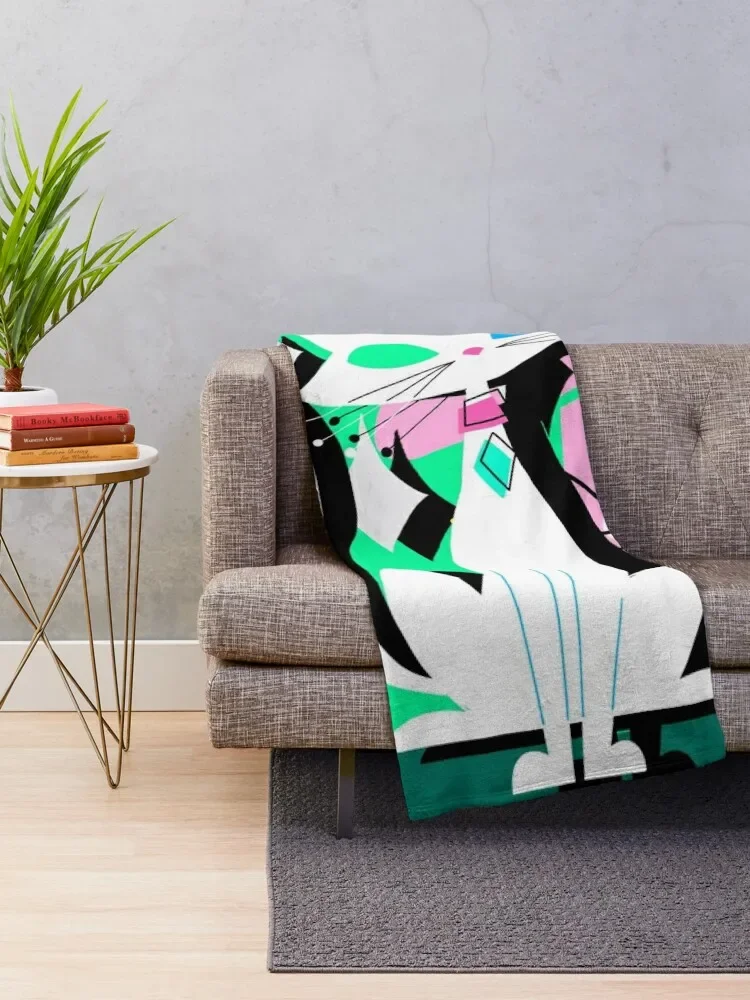 Atomic Sasha Throw Blanket Designers Softest Luxury Blankets