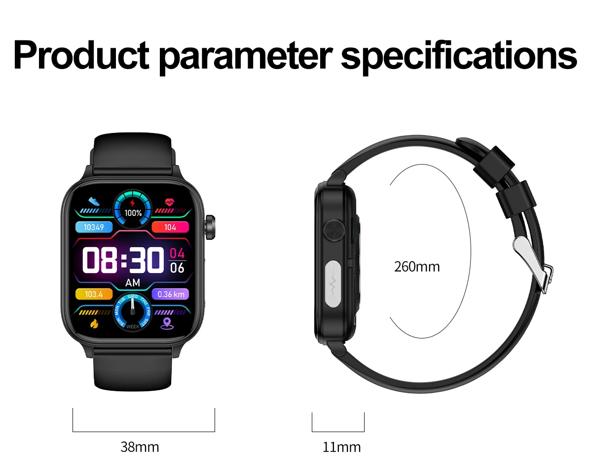 Imagem -05 - Ecg Smart Ver para Blackview Bl9000 Pro Bv8100 Bl8000 Monitoramento de Saúde Smartver Eletrônico Rastreador Assistente de Voz Pulseira