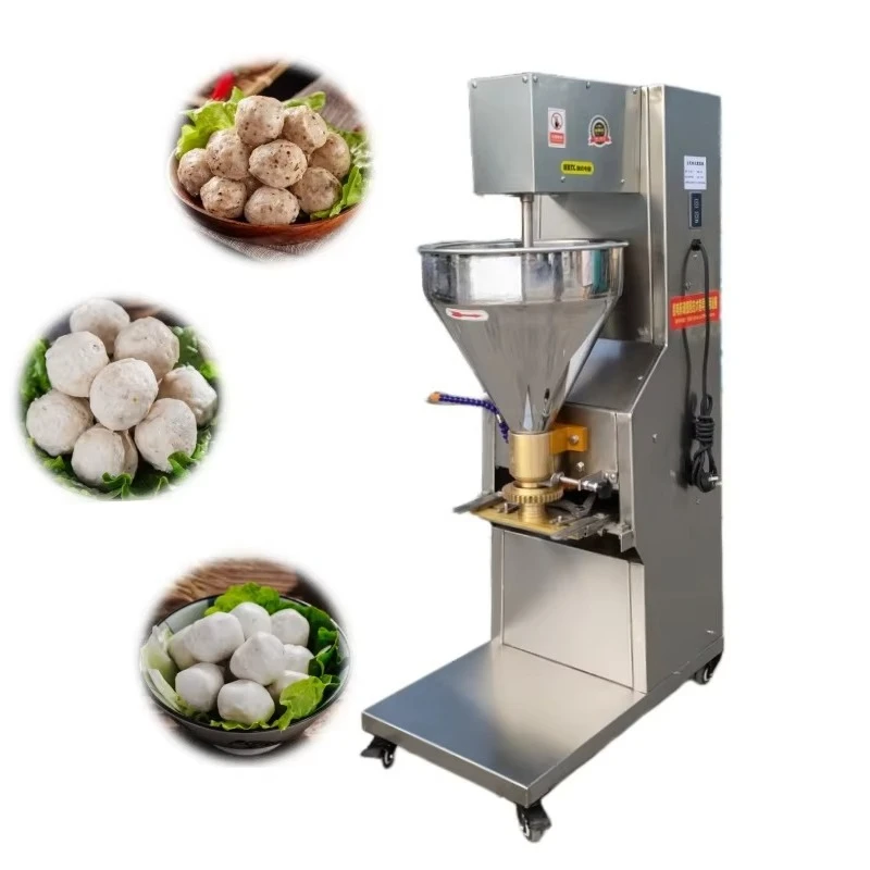 

Core-wrapped Meatball Machine Fully Automatic Commercial Food Machinery Core-wrapped Tribute Ball Fish Ball Beef Ball Machine
