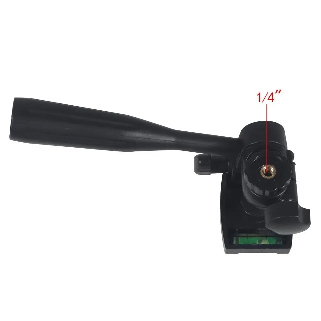 Adaptateur de tête de trépied, plaque à dégagement rapide, trou de 1/4 pouces à 1/4 3/8 17mm, support de montage à cardan pour appareil photo, accessoires de photographie