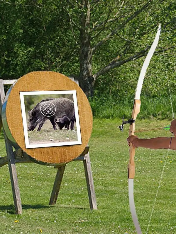 Bow Targets For Hunting Bow Targets Paper Standard For Practice Sturdy 20x Hunting Accessories For Enhanced Precision