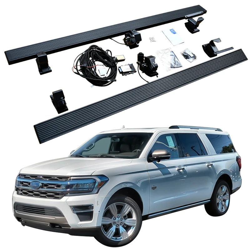 

Automatic Electric Power Side Step Running Board For Ford Expedition 2018-2022 2023-2025