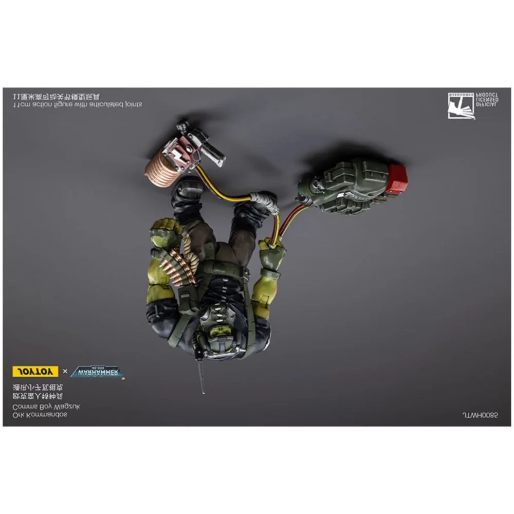 

JOYTOY Warhammer 40K Ork Kommandos Comms Boy Wagzuk Action Figures Doll Collection Decoration Gift Garage Model Toys