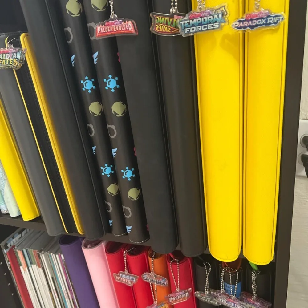 

For Pokemon Creative Acrylic Keychain with Ptcg Live Logo Series DIY Shaped Pendant Anime Peripherals Accessories Festival Gift