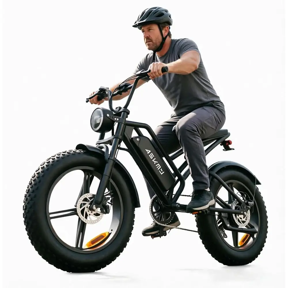 

20 4.0 Adult Electric Bike, 750W/1000W, 28MPH, 48V 15ah Battery, 50-60+ Mile Range, UL2849 Certified