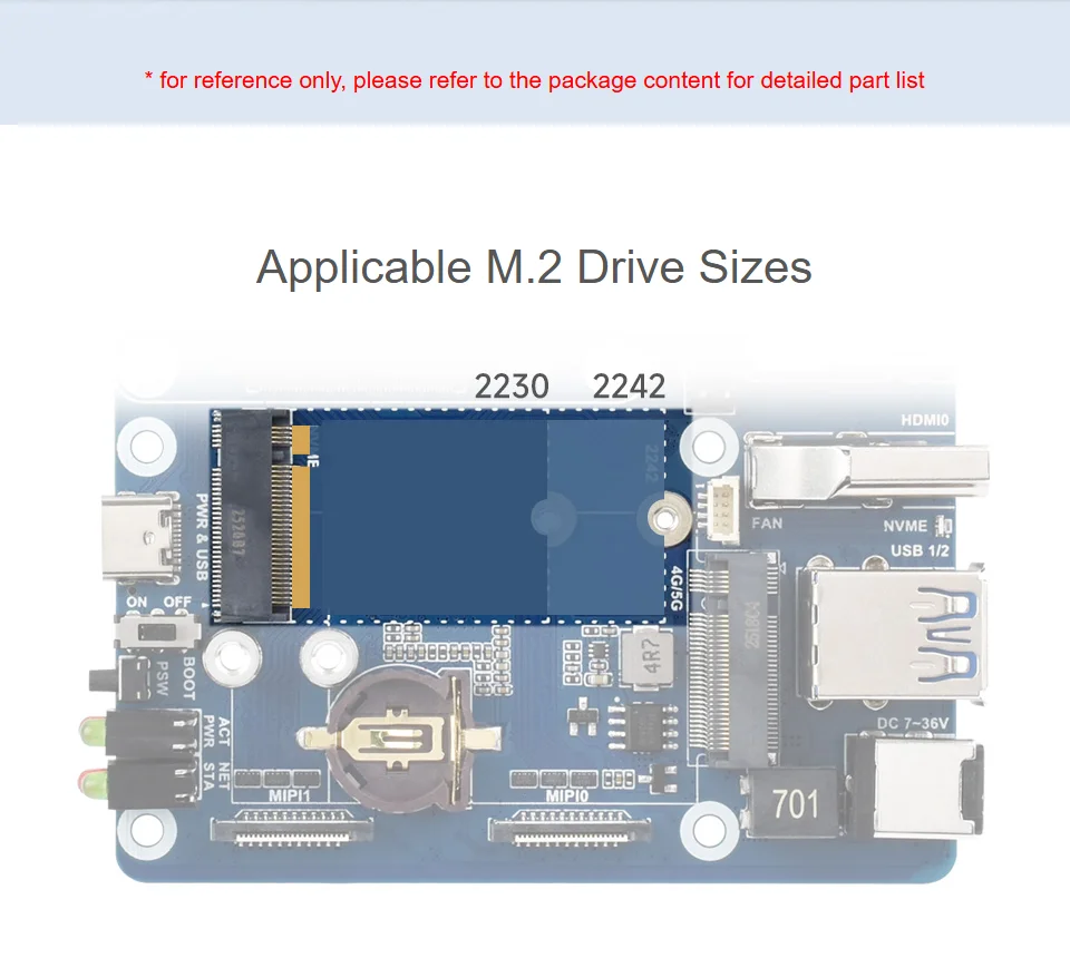 carte-de-base-ethernet-double-pour-rpi-cm5-prend-en-charge-le-module-4g-5g-deux-sorties-d'affichage-4k-et-double-interfaces-mipi-module-poe