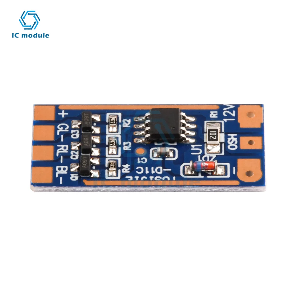 DC5-12V RGB Flashing Light Module 11 Kinds Of Mode Button Switch Phantom Light Module High Current Drive Module