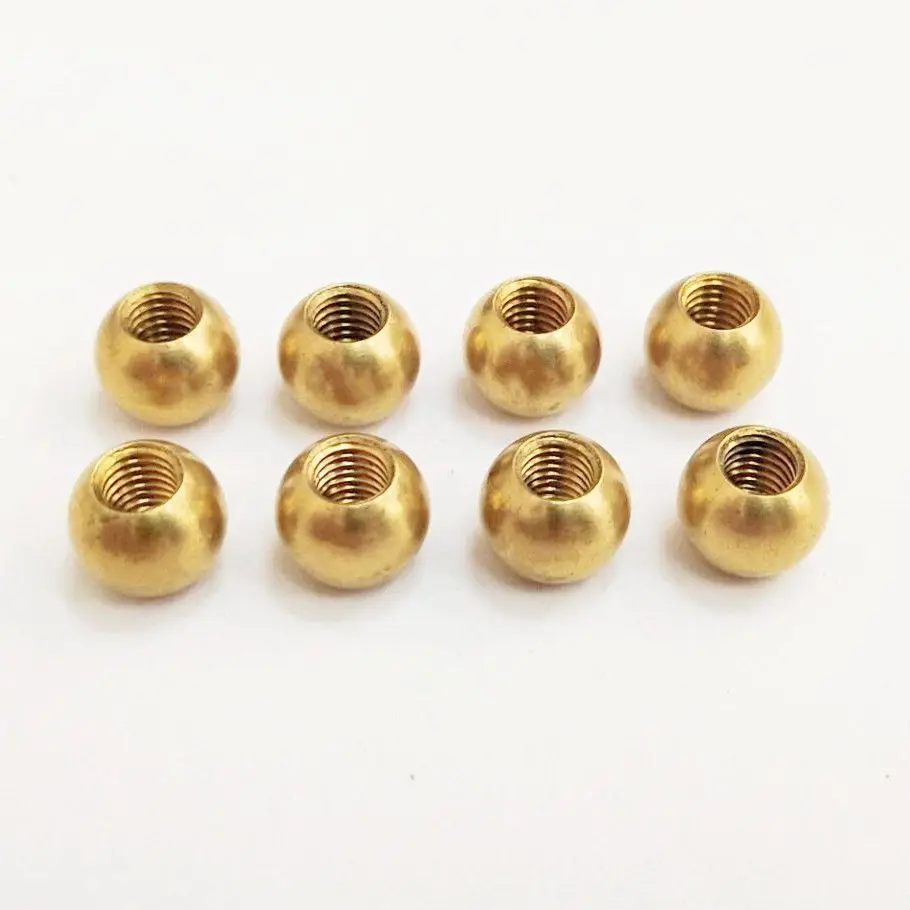 1PCS Brass Thread Hole Ball For CNC Later Machine