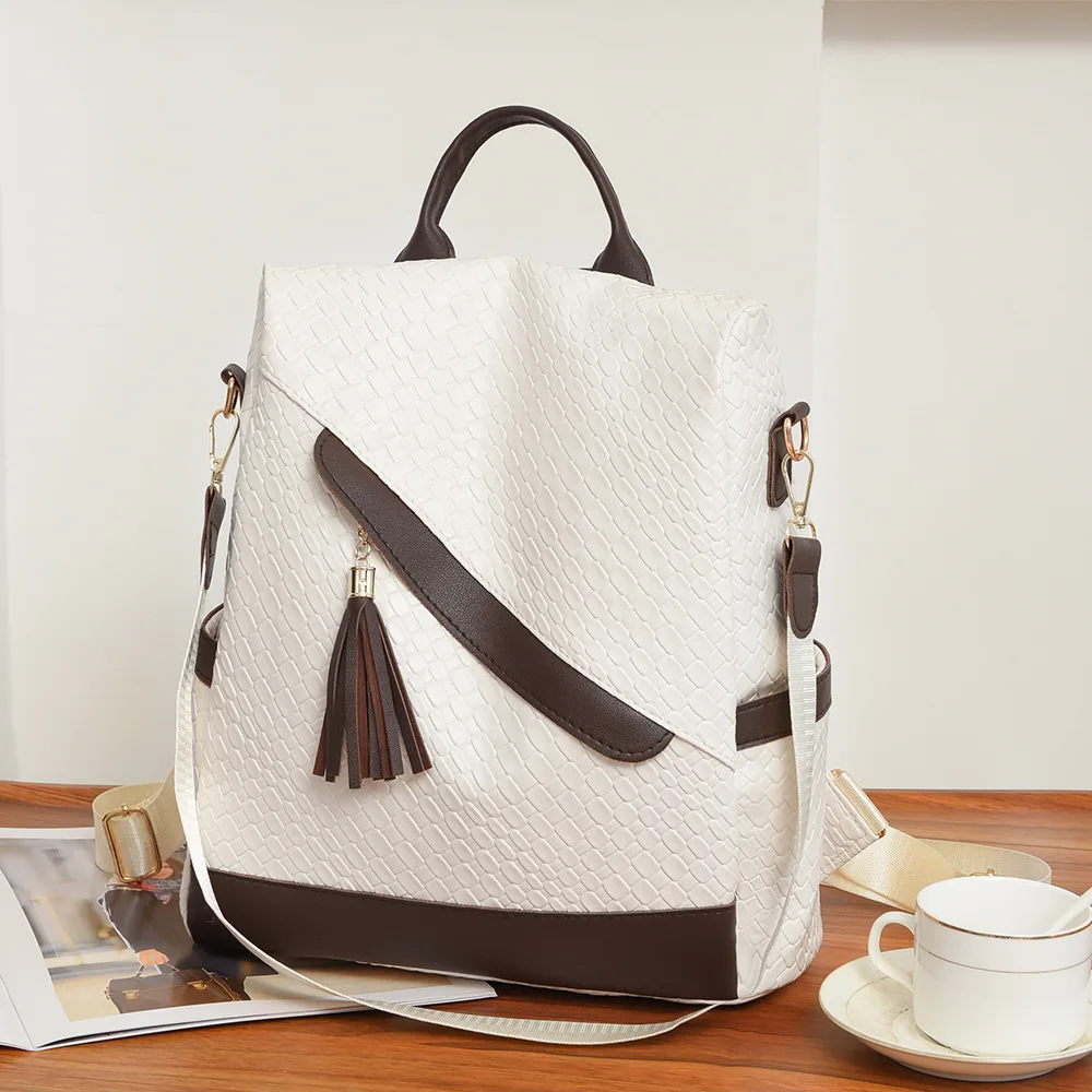 

Европейский и американский противоугонный рюкзак для женщин, модный новый женский рюкзак большой вместимости, трендовая дорожная сумка.