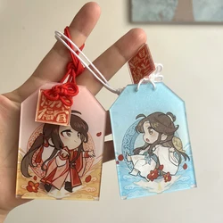 Anime Heaven Official’s Blessing Acrylic Amulet Cosplay Tian Guan Ci Fu Xie lian Hua Cheng Talisman Xmas GiftL
