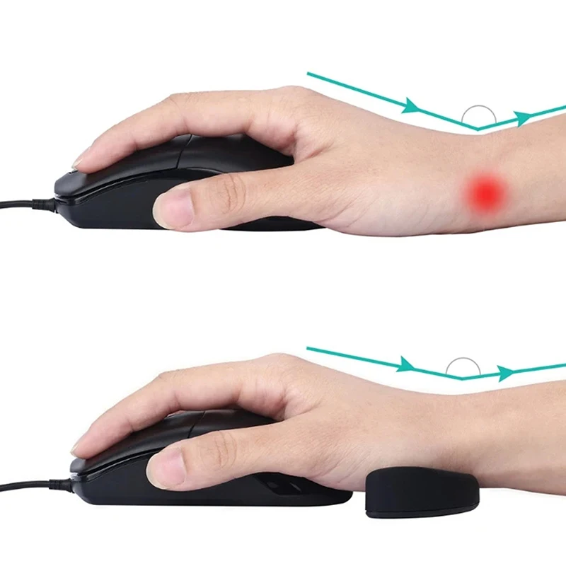 Cute Mouse Pad Wrist Rest Support Ergonomic Mousepad Non-Slip Silicone For Office Supplies Desk Decor Accessories