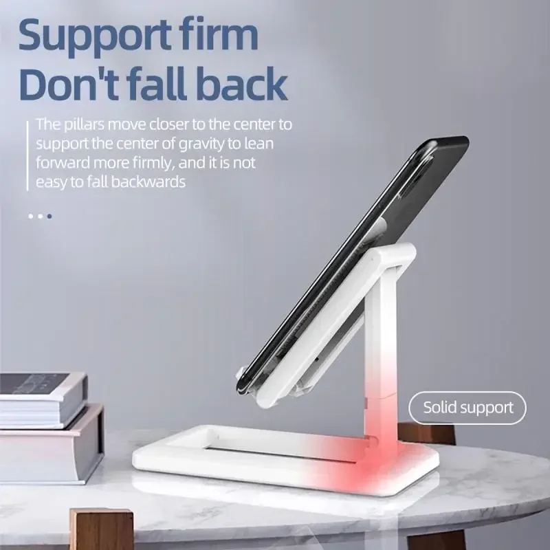 Faltbarer Tablet-Handy-Desktop-Telefonst änder für iPad iPhone Samsung Schreibtisch halter verstellbare Schreibtisch halterung Smartphone-Ständer