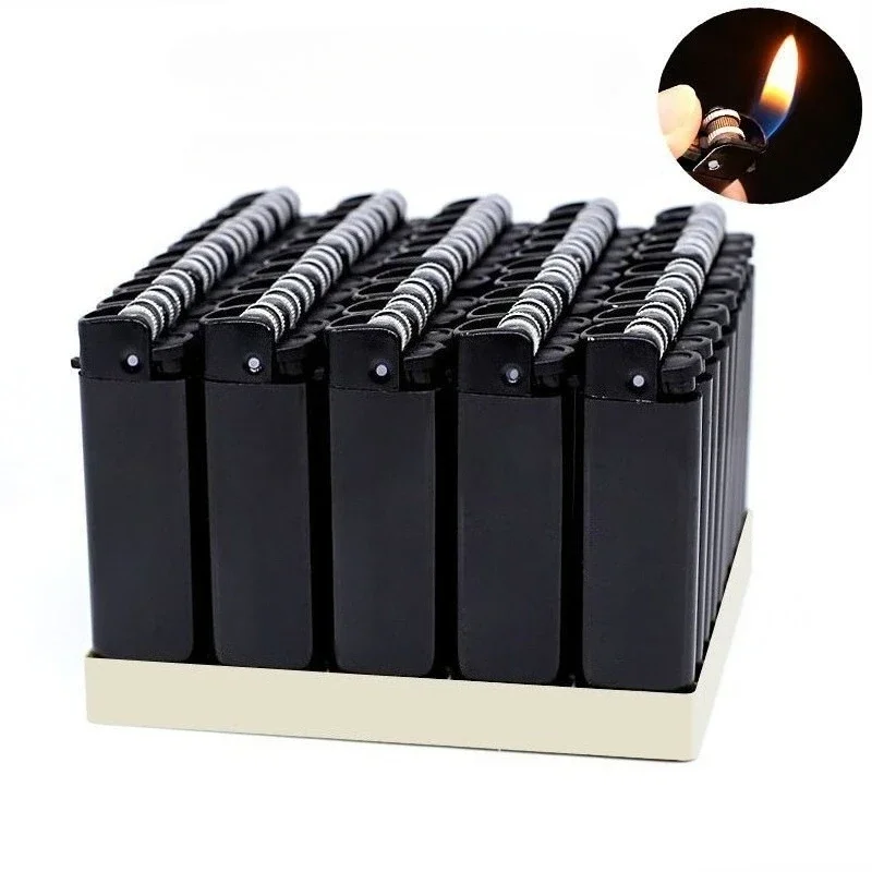 2025 Newest Metal Matte Small Mini Windproof Lighter Custom Manufacturer Wholesale Men's Gift Smoking Lighter Smoke Accessories
