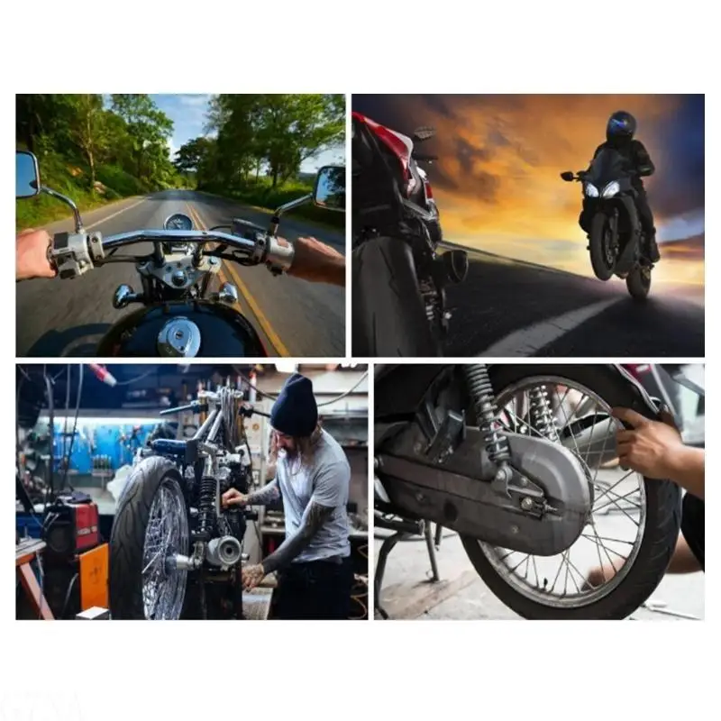 G7NA Anti-Diebstahl-Motorradschloss-Starterset, verstärkte Stahlkonstruktion, wetterbeständig – Detail 5