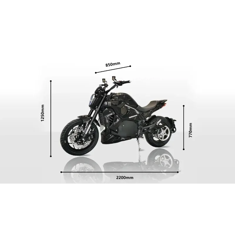 Hot Sale 72V13000W Electric Bike Scooter Motorcycle Moto Electrica  Disc Brake full suspension high speed electric cycle view 2