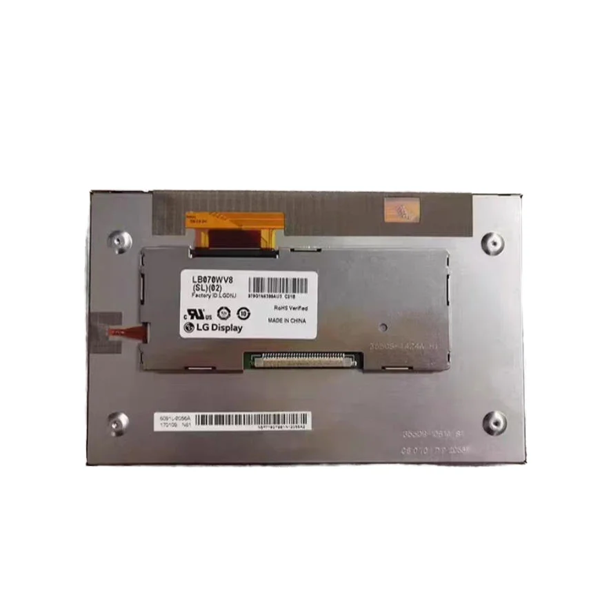 Fast Shipping Full Tested LB070WV8-SL02 7 Inch 800x480 Industrial LCD Module Display Panel