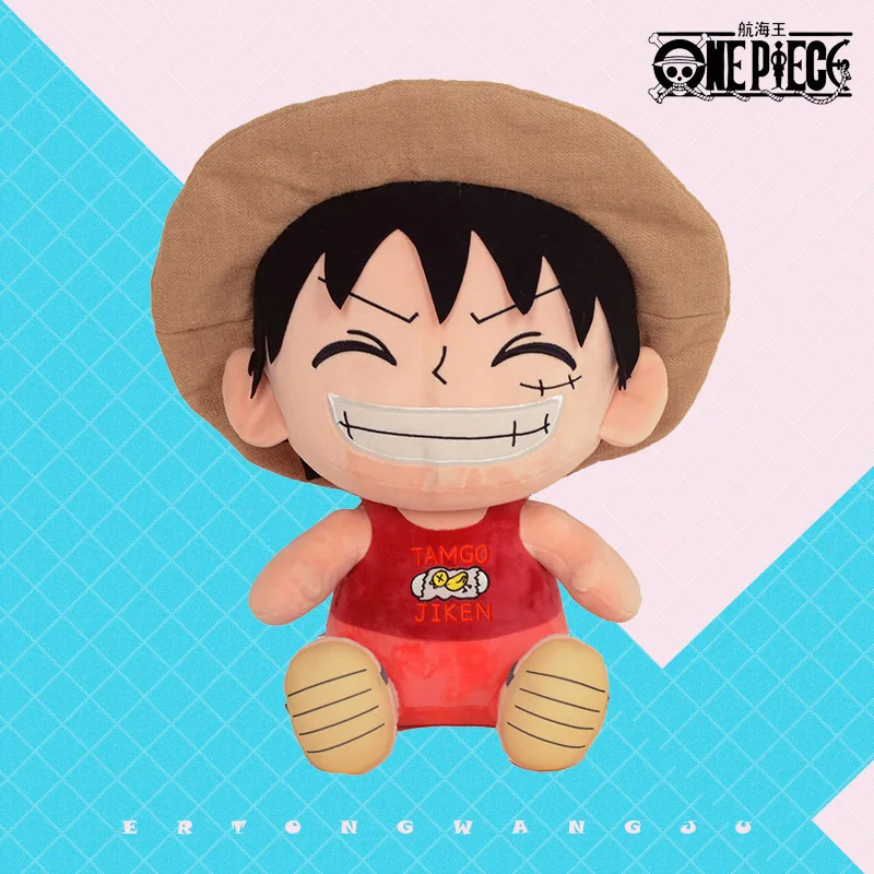 10-75cm The Original Anime One Piece Plush Pendant Cartoon Figure Kawaii Luffy Chopper Doll High Quality Toy kids Birthday Gift