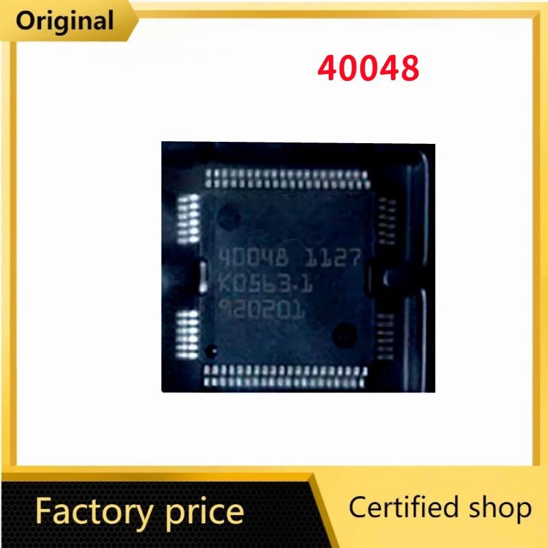 Original 40048 HQFP64 Car Injection chip for Bosch car engine computer ECU board For Kia K2 Car Repair