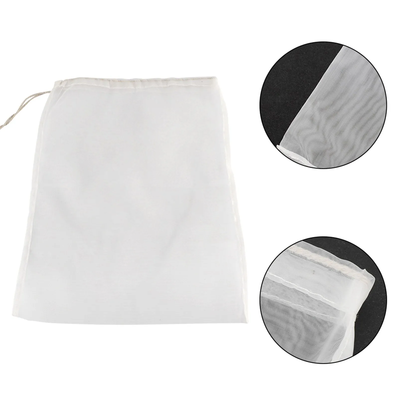 100 Mesh Food Grade Wine Filter Bag Reuseable Home Brew Beer Making Filter Bag Mesh Filter Bag