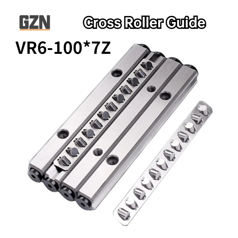 

1PCS Free Shipping VR6 Precision Cross Roller Guide V Roller Guide VR6-100-7Z Maximum travel 56mm Displacement Platform Guide