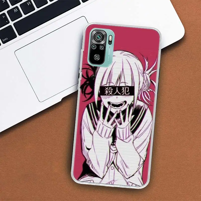 Anime Himiko Toga Waifu Phone Case For Xiaomi Redmi 12 12C 10 10C 10A 9T 9C 9A 9 8 8A 7 7A 6 6A K20 K30 K40 Pro S2 Fundas Cover